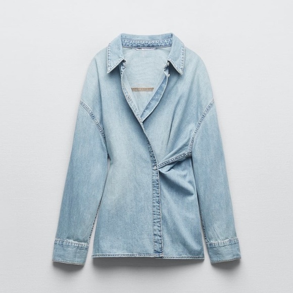 DENIM SHIRT - Picture 5 of 6